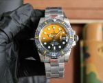 ROLEX DIW Water Ghost Series Automatic Movement 40MM Yellow Black Watch